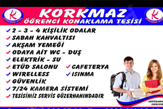 KORKMAZ ��RENC� KONAKLAMA TES�S�