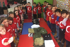 Miniklerden Afrin'e Destek