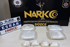 D�zce'de uyu�turucu operasyonu
