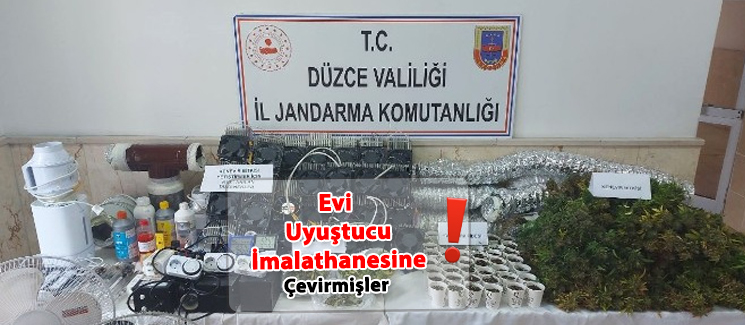 Evi Uyu�turucu �malathanesine �evirmi�ler 