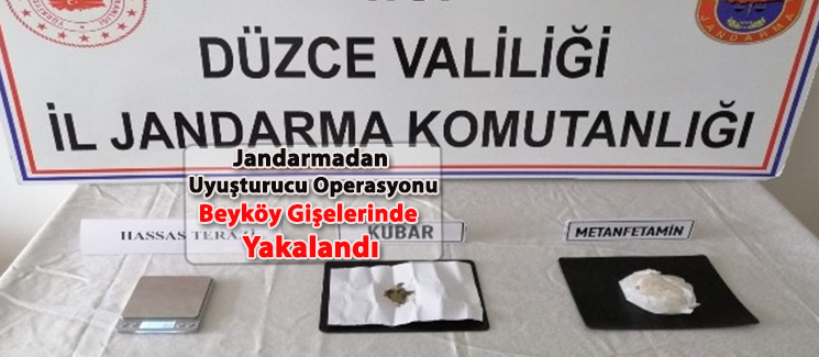 Jandarmadan Uyu�turucu Operasyonu