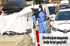 Direksiyon ba��nda kalp krizi ge�irdi!