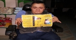 Cam hastas� engelli gen�, muhtar aday� oldu