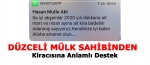 M�lk Sahibinden Kirac�s�na Destek

