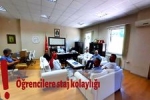 ��rencilere staj kolayl��� !