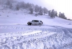 D�zce deki ��renciler Kar �le Bulu�tu