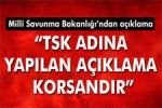 Milli Savunma Bakanl���ndan A��klama