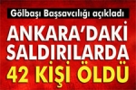 Ankara da ki Sald�r�larda 42 Ki�i �ld�
