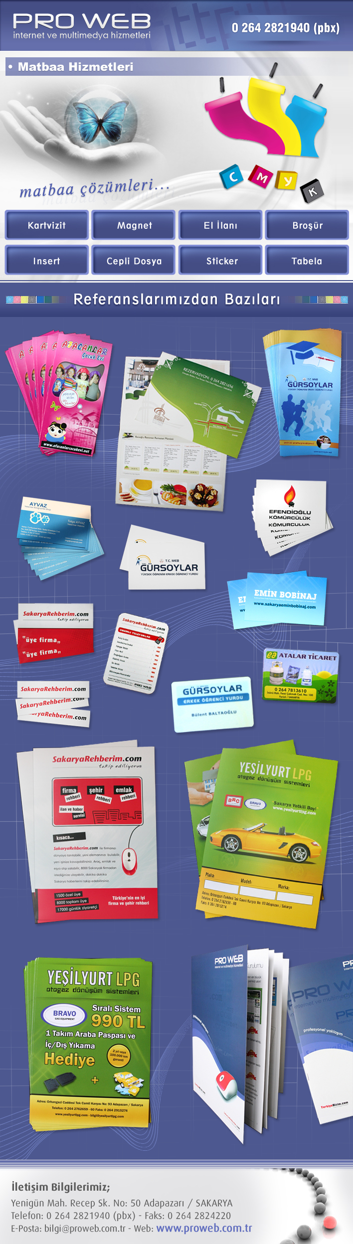 Pro WEB �nternet ve Multimedya Hizmetleri